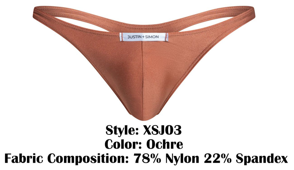 Justin + Simon Classic Thongs - Ochre