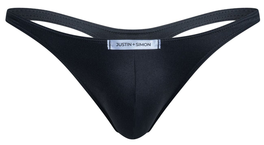 Justin + Simon Classic Thongs - Peach Black