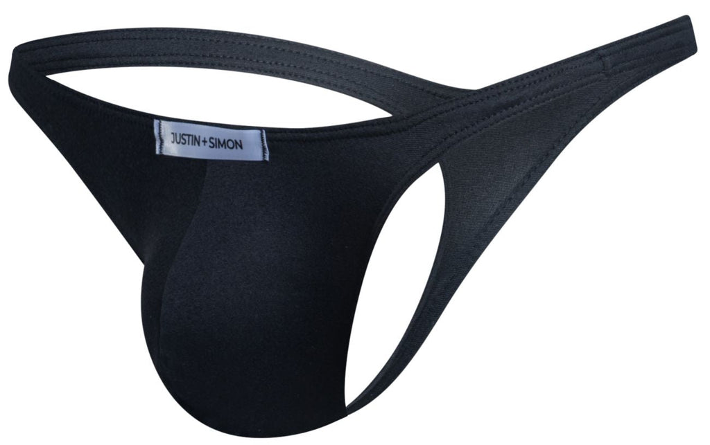 Justin + Simon Classic Thongs - Peach Black