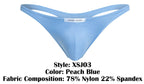 Justin + Simon Classic Thongs - Peach Blue
