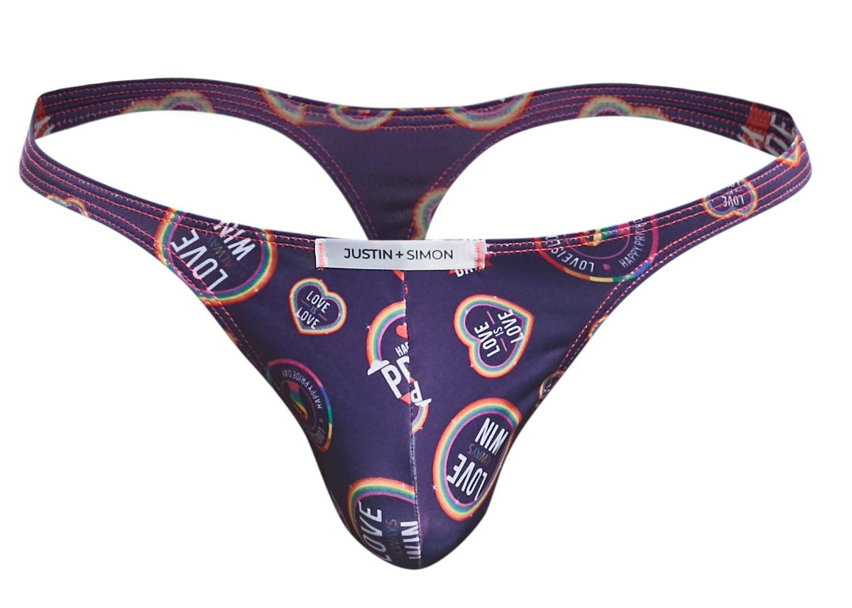 Justin + Simon Classic Thongs - Pride