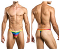 Justin + Simon Classic Thongs - Pride Flag