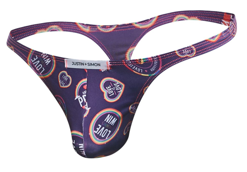 Justin + Simon Classic Thongs - Pride
