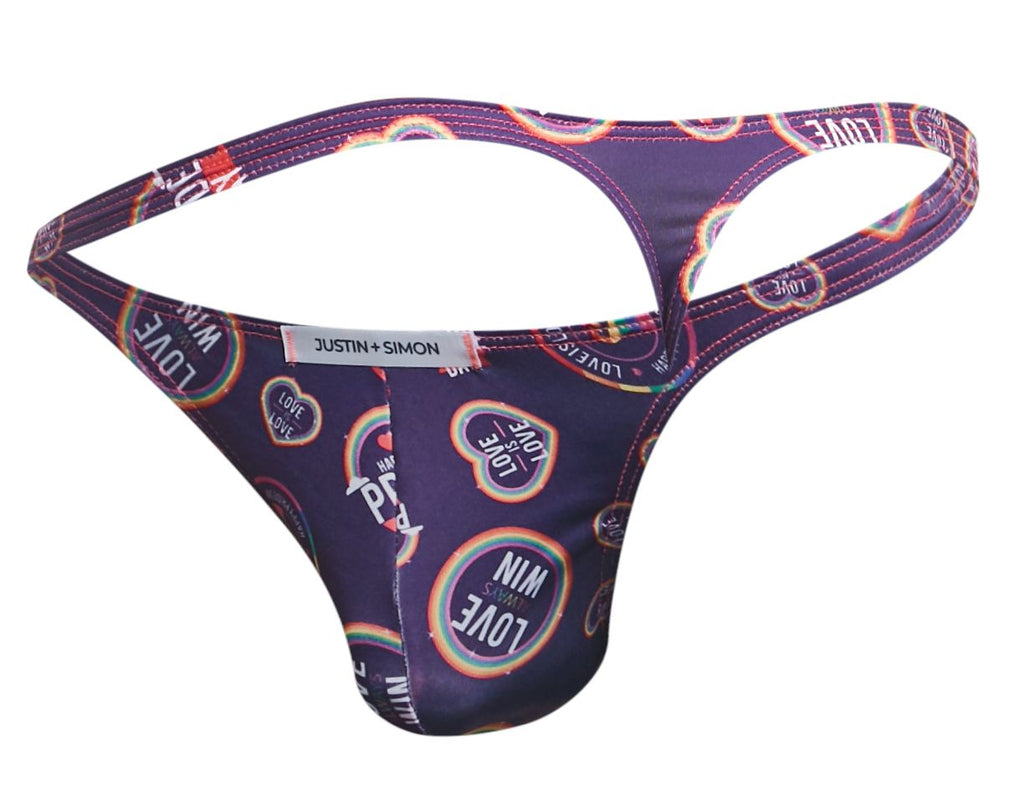 Justin + Simon Classic Thongs - Pride