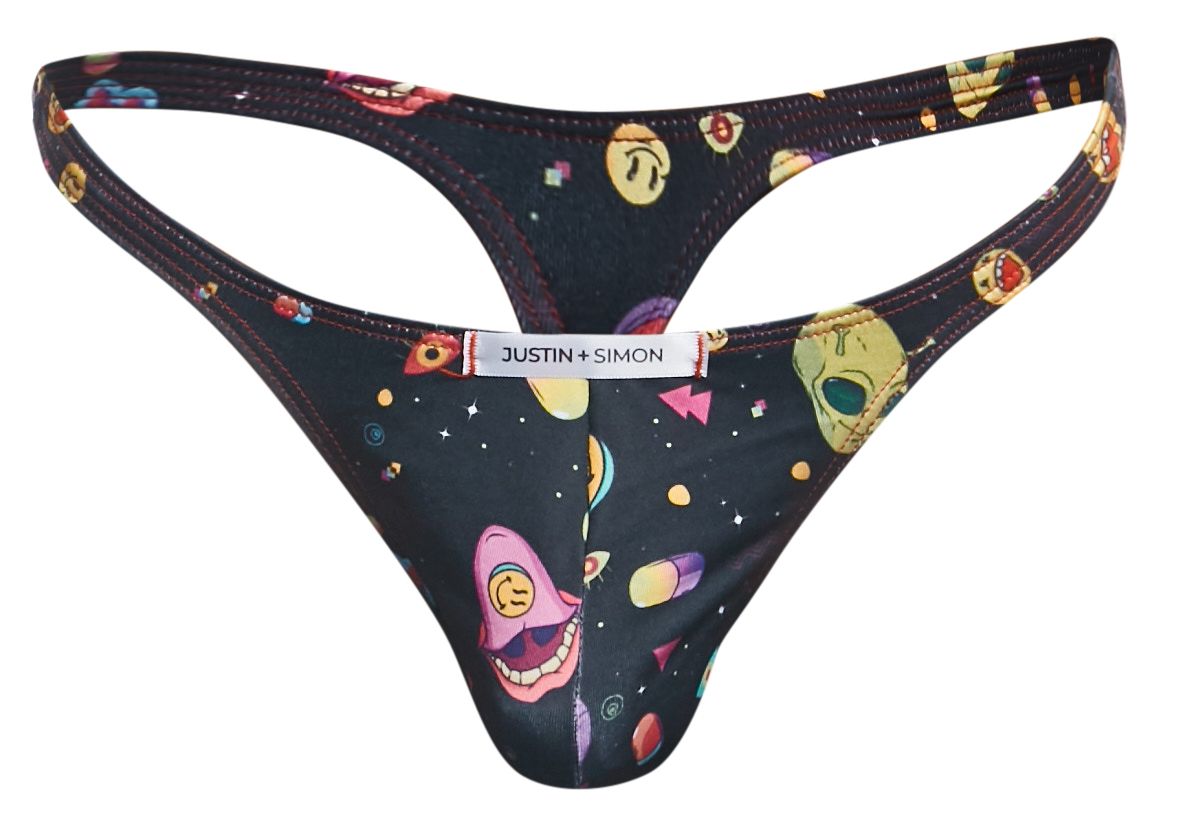 Justin + Simon Classic Thongs - Psychedelic