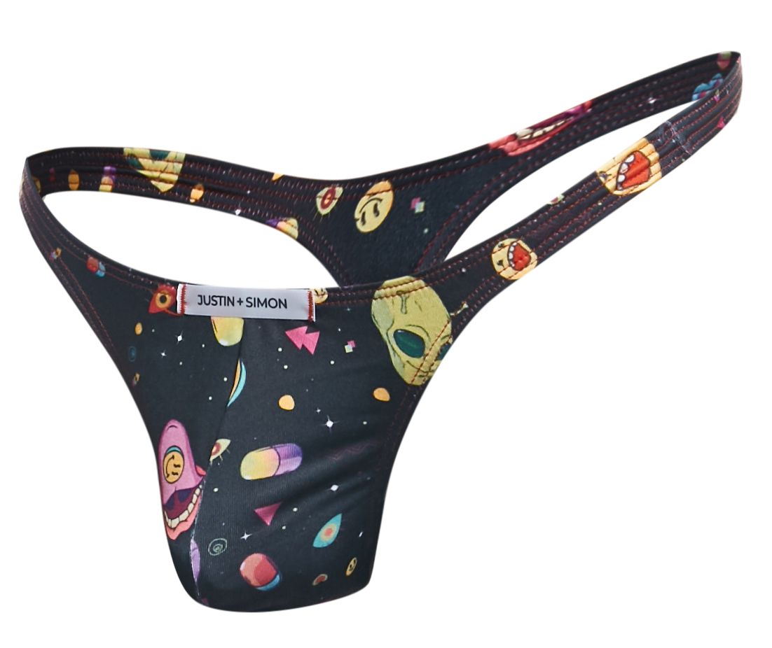 Justin + Simon Classic Thongs - Psychedelic