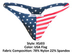 Justin + Simon Classic Thongs - USA Flag