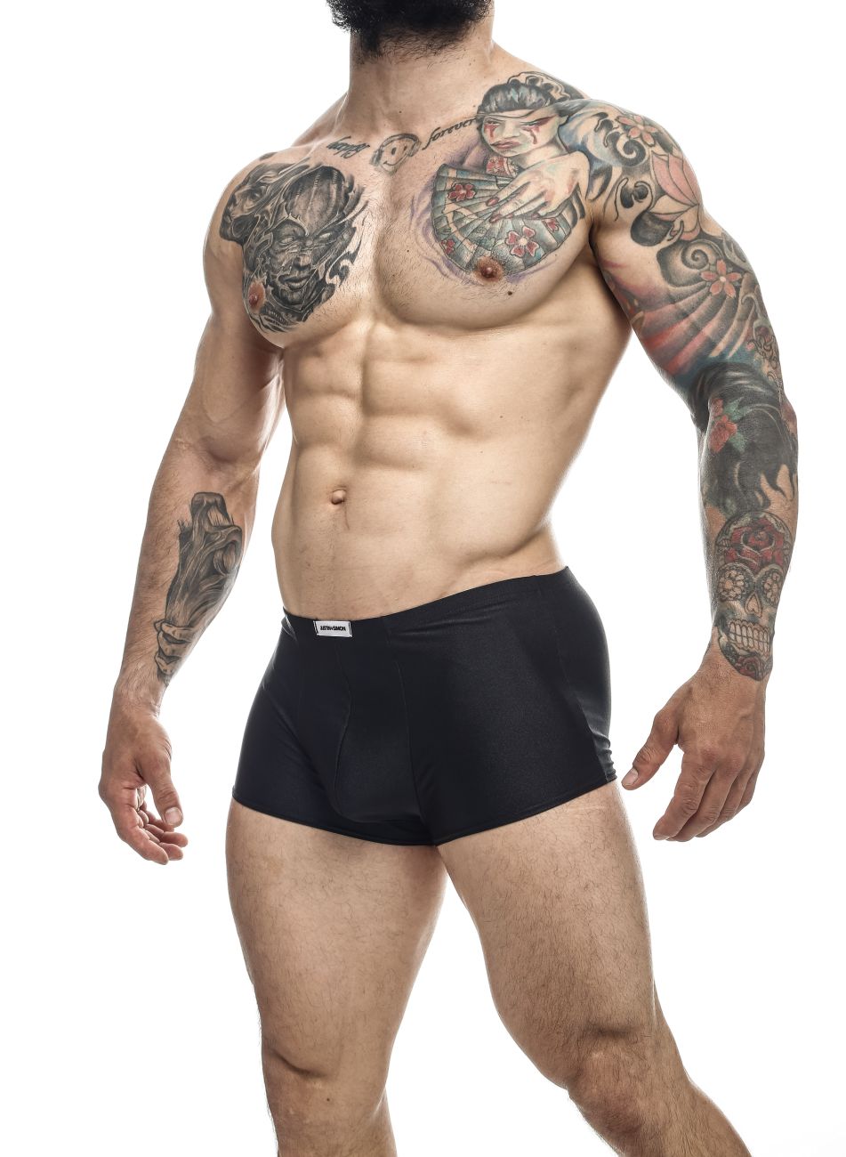 Justin + Simon Classic Trunks - Black