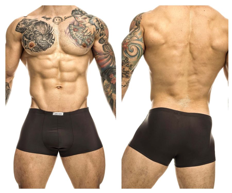 Justin + Simon Classic Trunks - Gray