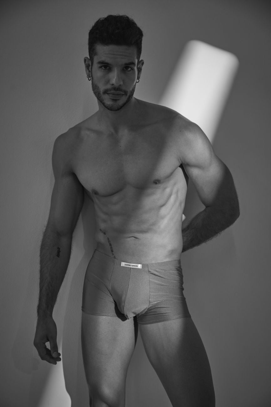 Justin + Simon Classic Boxer - Metal Green