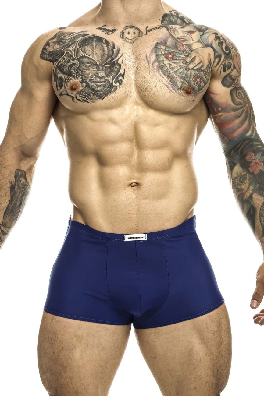 Justin + Simon Classic Trunks - Royal Blue