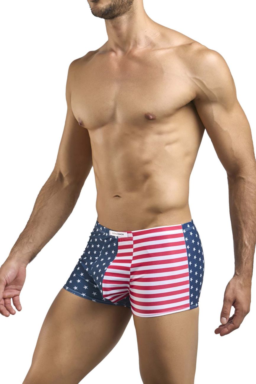 Justin + Simon Classic Boxer - USA Flag