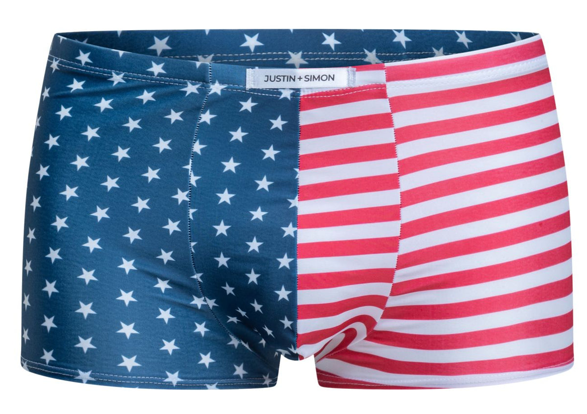 Justin + Simon Classic Boxer - USA Flag