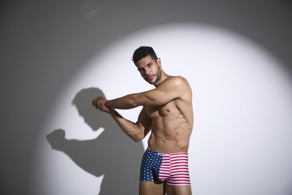 Justin + Simon Classic Boxer - USA Flag