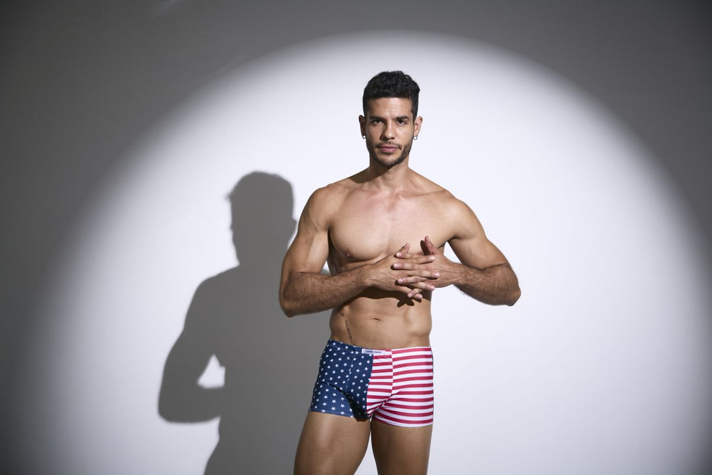 Justin + Simon Classic Boxer - USA Flag