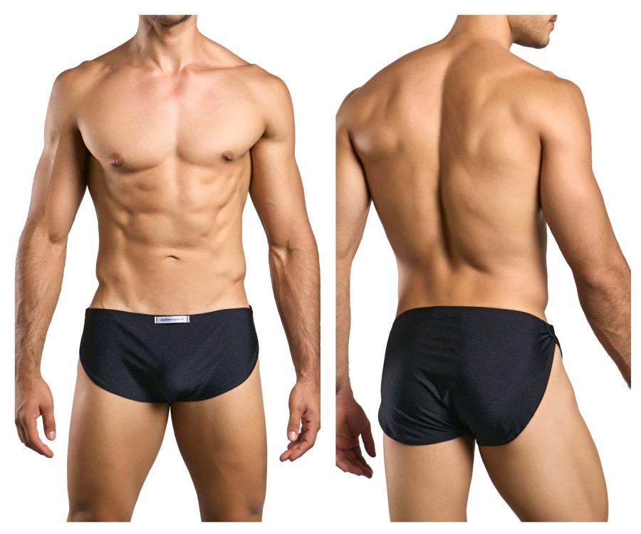 Justin + Simon Running Shorts - Black
