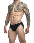 Justin + Simon Running Shorts - Black