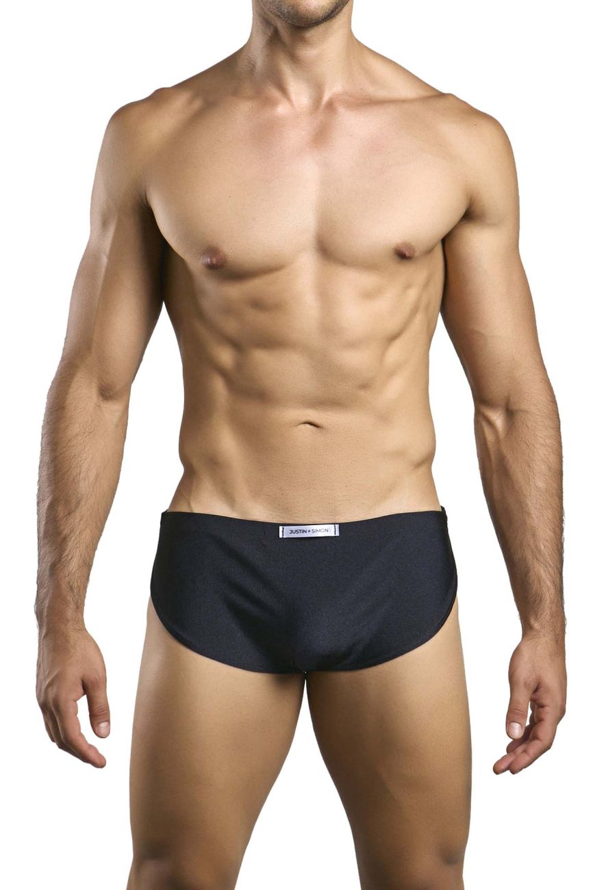 Justin + Simon Running Shorts - Black