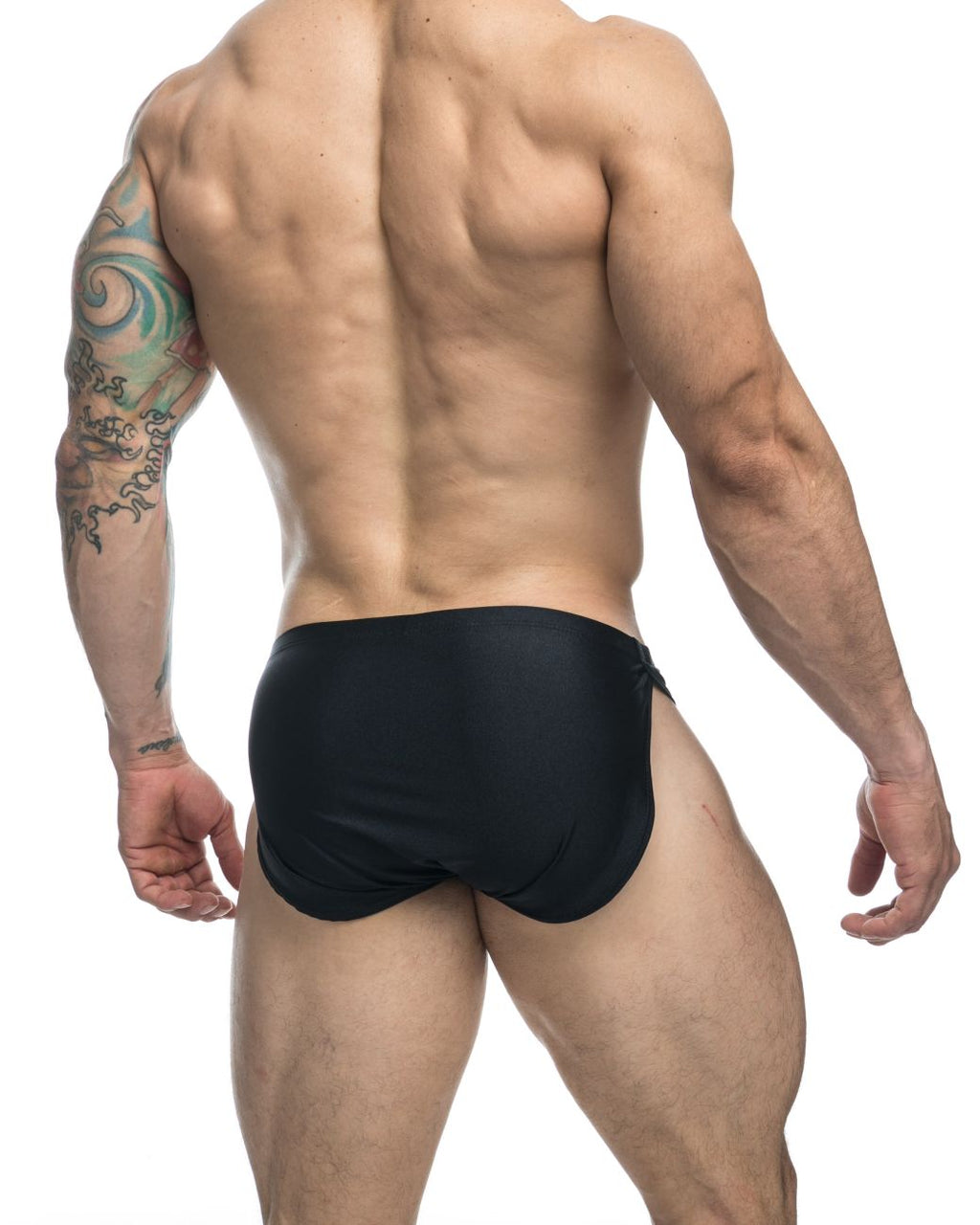 Justin + Simon Running Shorts - Black