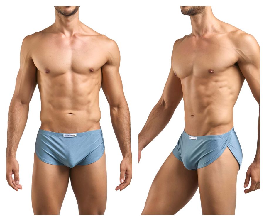 Justin + Simon Running Shorts - Metal Green