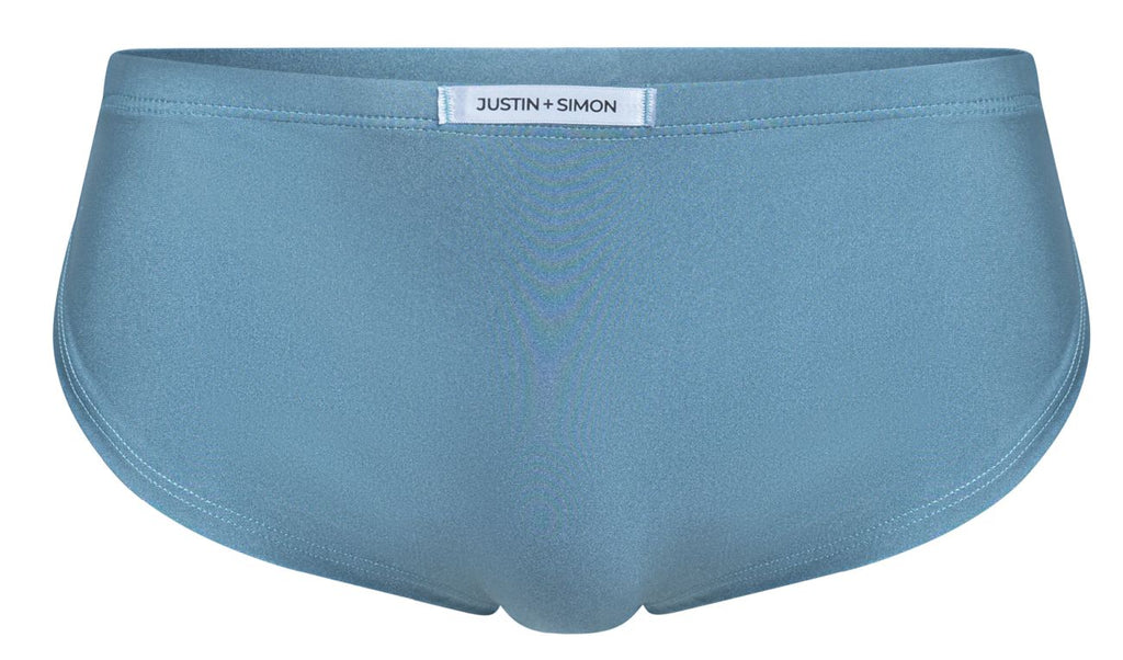Justin + Simon Running Shorts - Metal Green