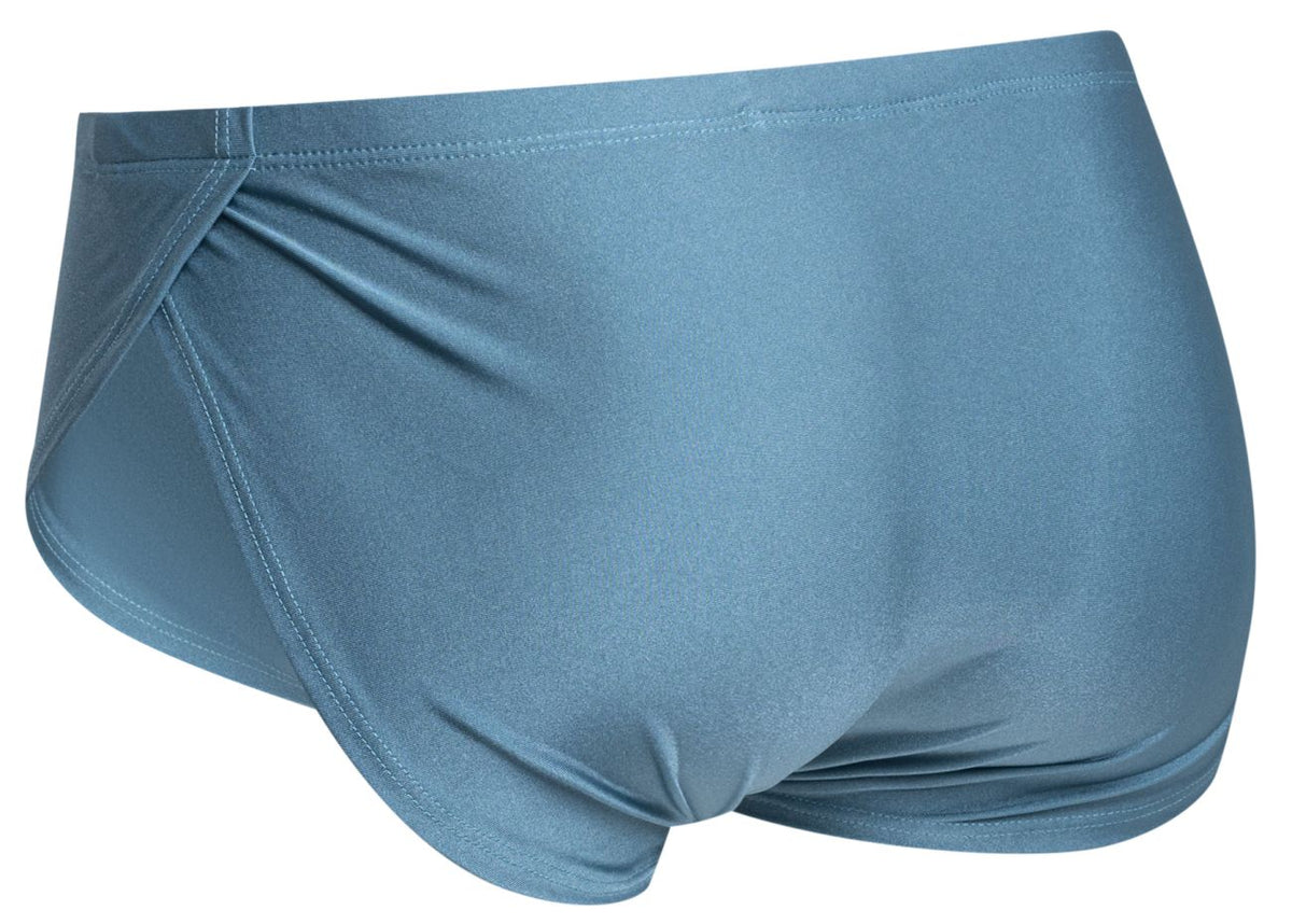 Justin + Simon Running Shorts - Metal Green