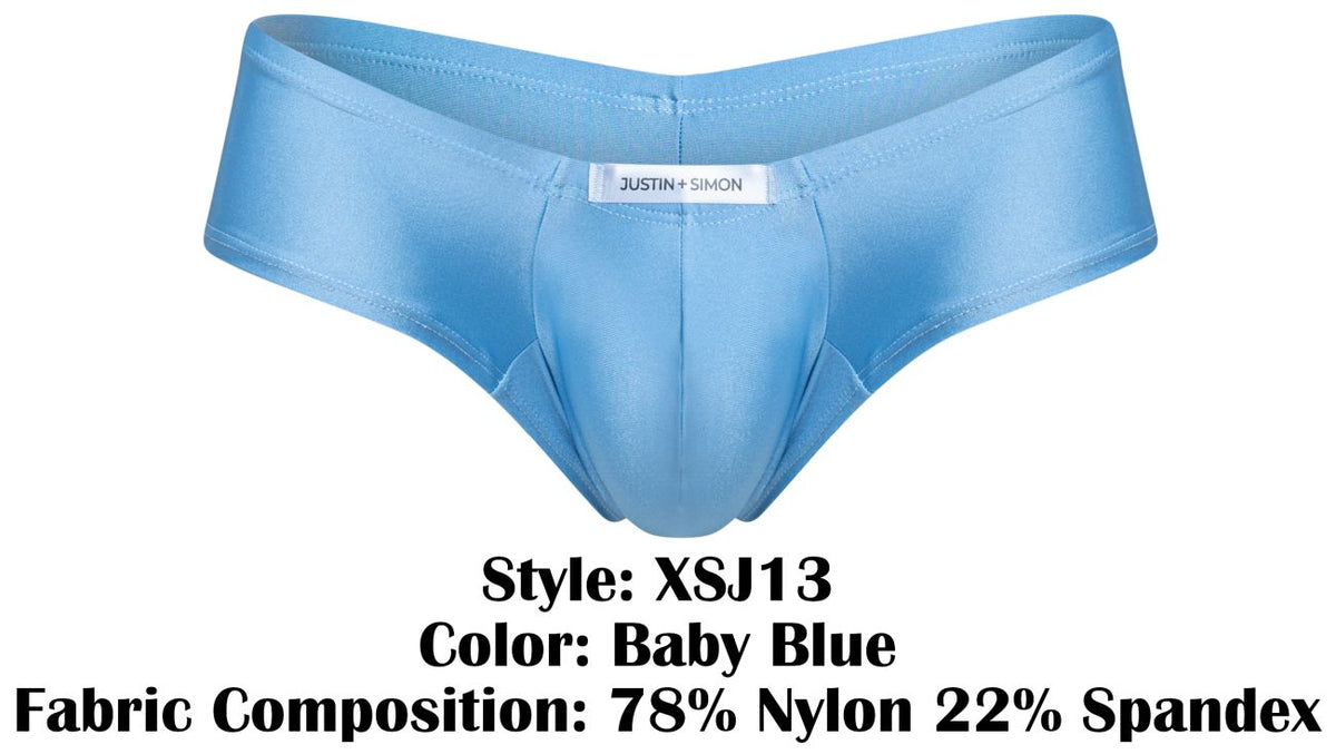 Justin + Simon Cheeky Bulge Boxer - Baby Blue