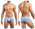 Justin + Simon Cheeky Bulge Boxer - Peach Blue