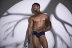Justin + Simon Cheeky Bulge Boxer - Peach Navy