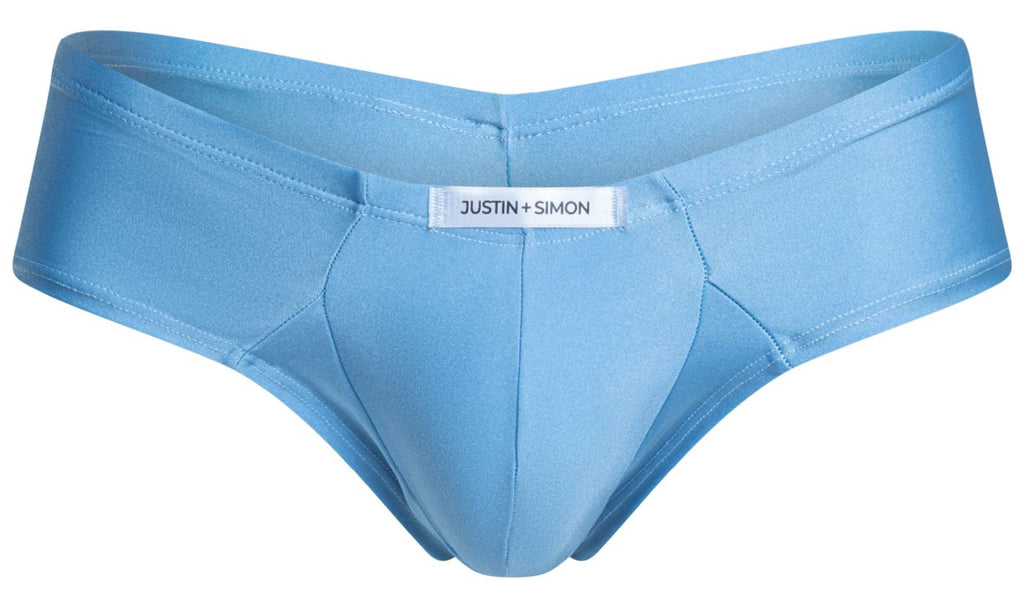Justin + Simon Cheek Briefs - Baby Blue