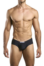 Justin + Simon Cheek Briefs - Black
