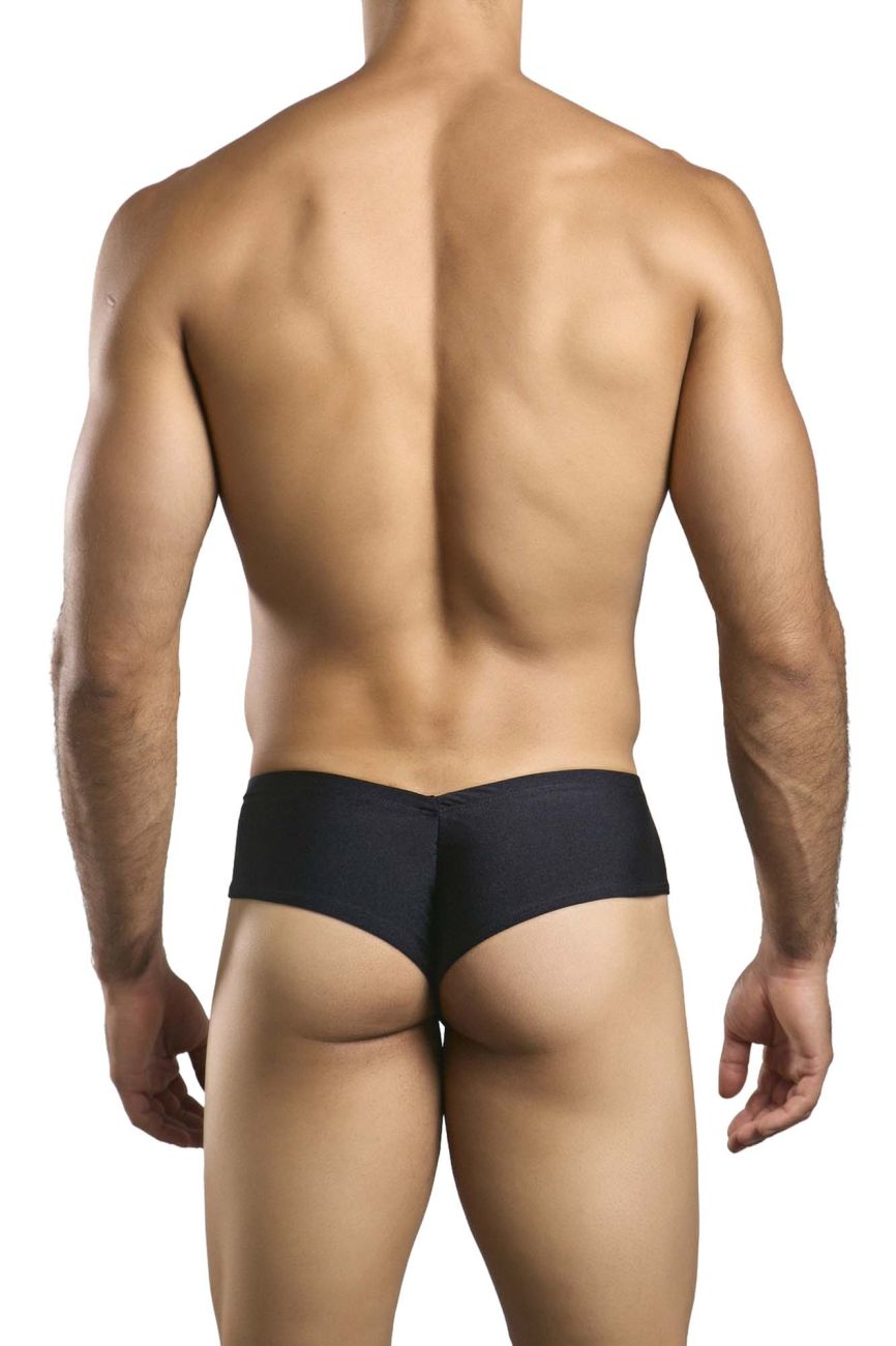 Justin + Simon Cheek Briefs - Black