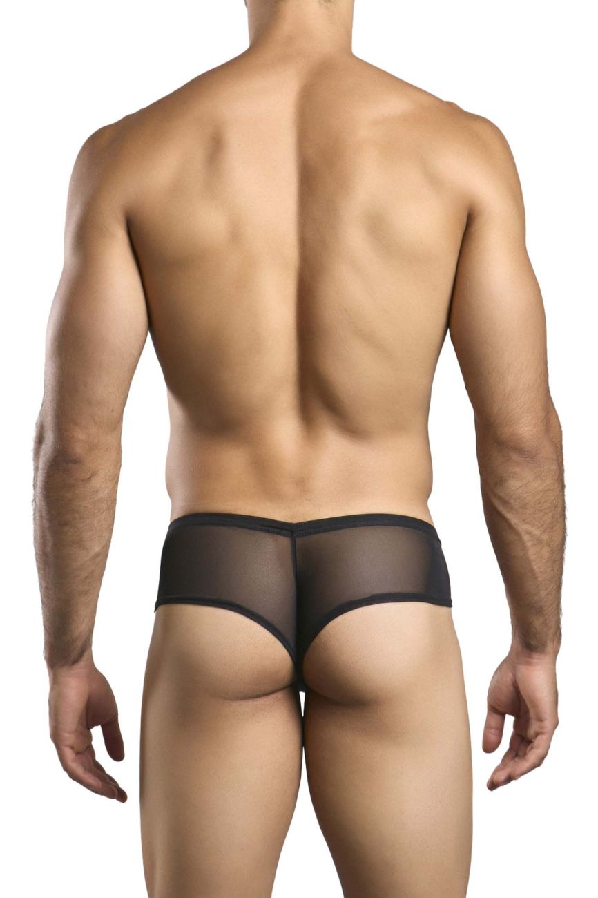 Justin + Simon Cheek Briefs - Black