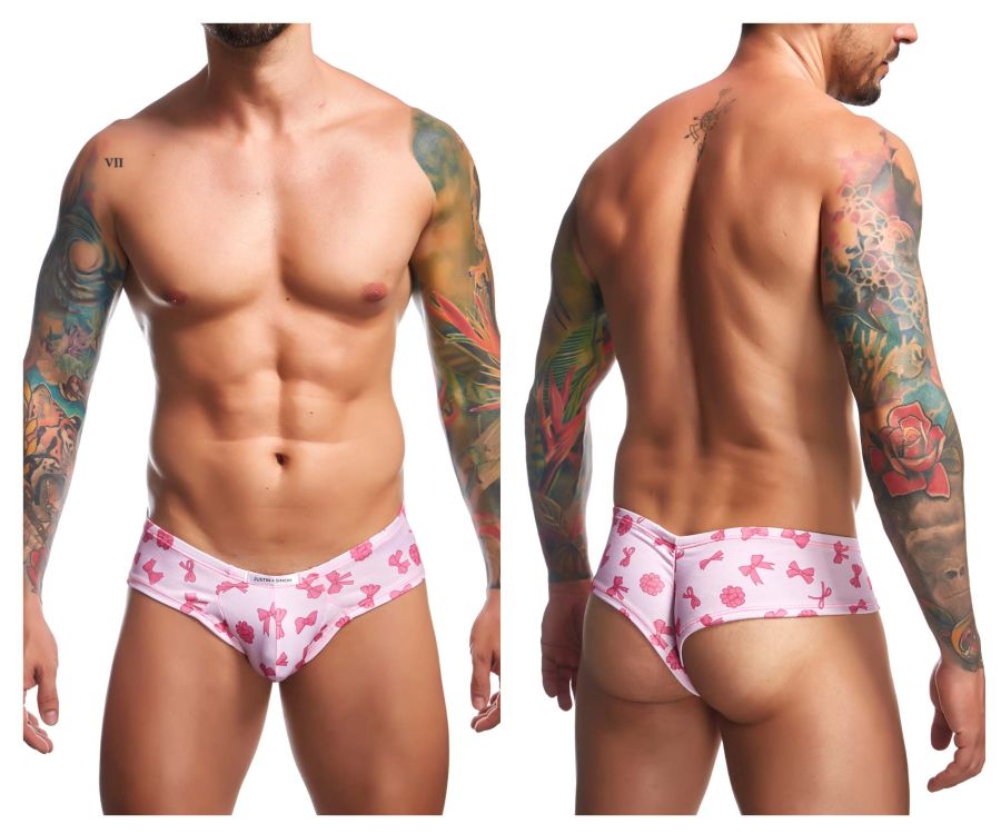 Justin + Simon Cheek Briefs - Coquette