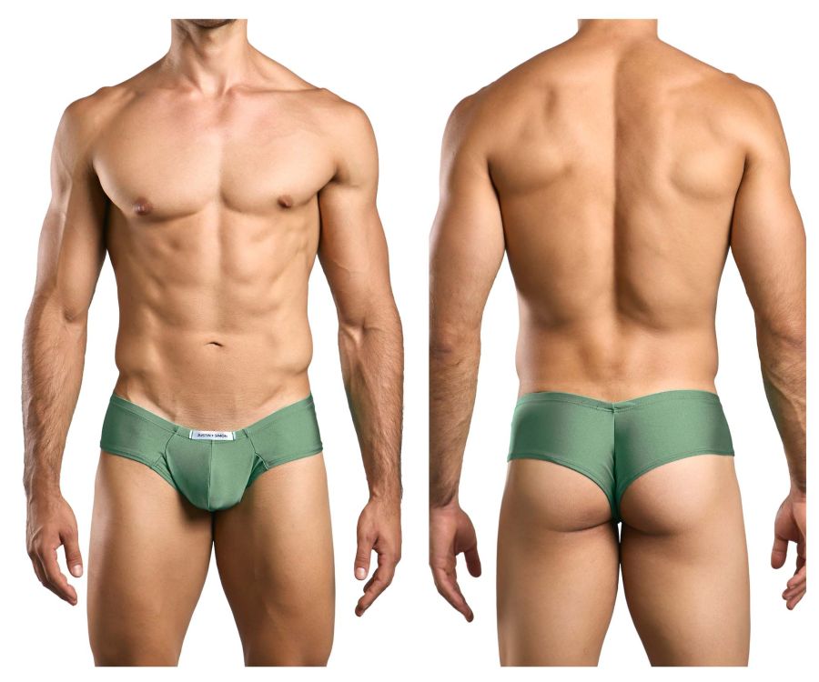 Justin + Simon Cheek Briefs - New Green