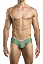 Justin + Simon Cheek Briefs - New Green