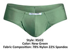Justin + Simon Cheek Briefs - New Green