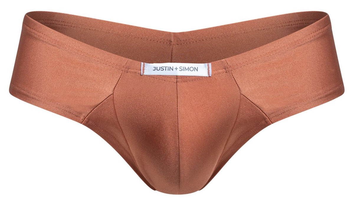Justin + Simon Cheek Briefs - Ochre