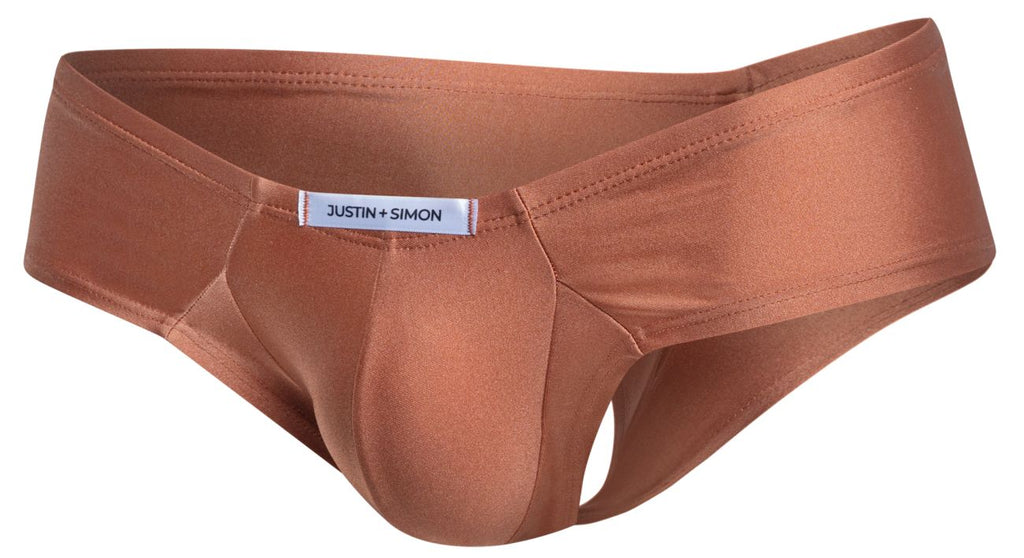 Justin + Simon Cheek Briefs - Ochre