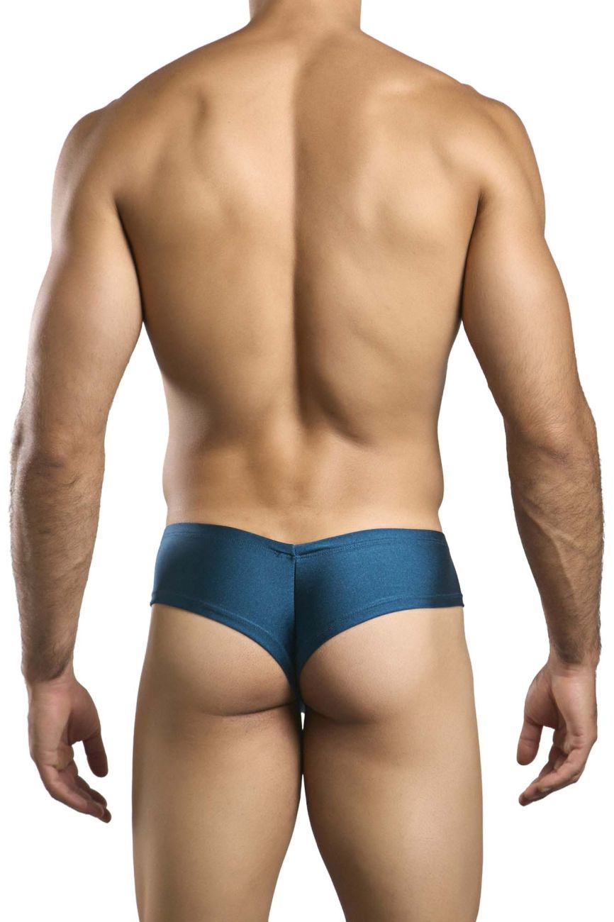 Justin + Simon Cheek Briefs - Opal Green