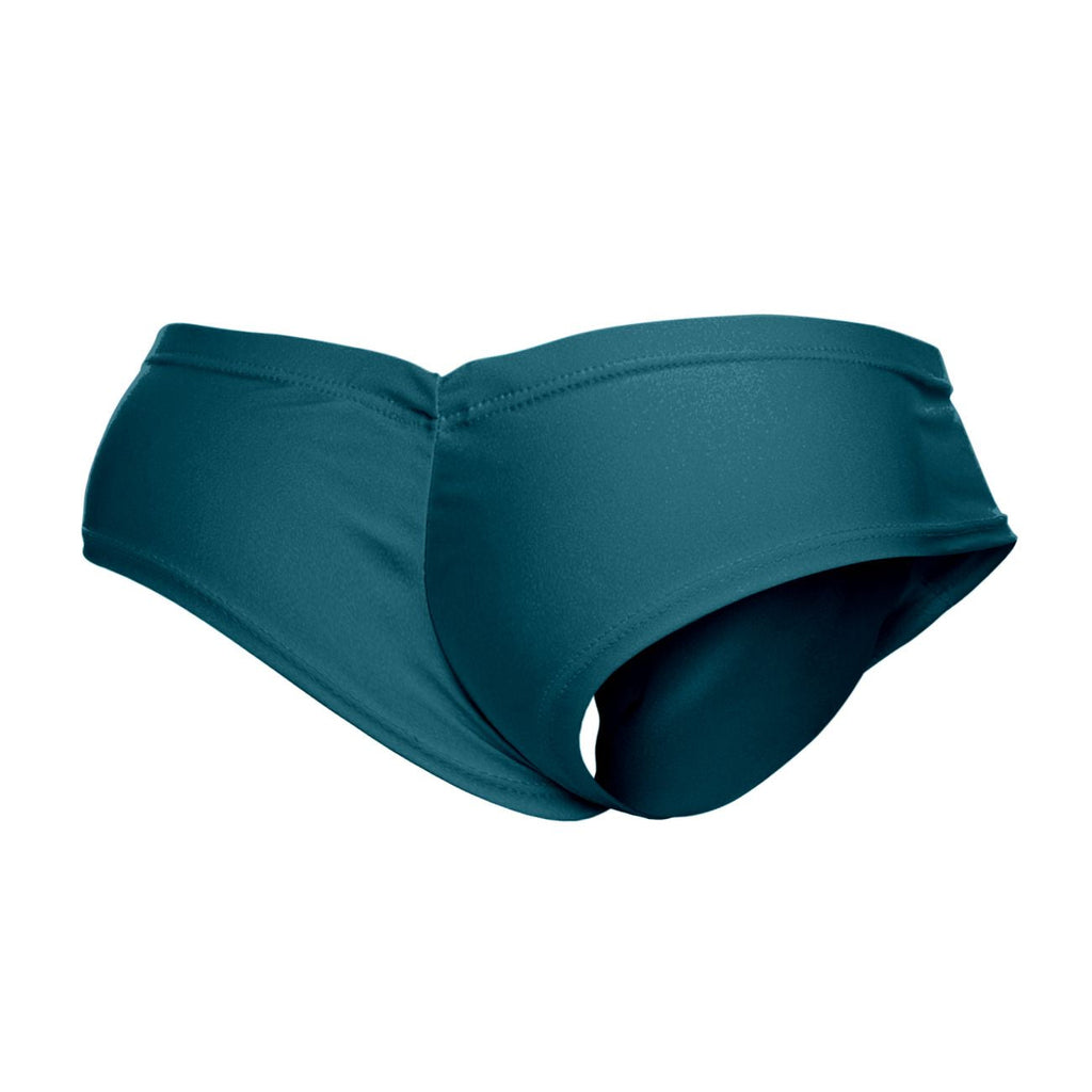 Justin + Simon Cheek Briefs - Opal Green