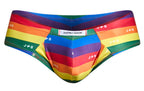 Justin + Simon Cheek Briefs - Pride Flag