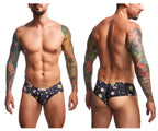 Justin + Simon Cheek Briefs - Psychedelic