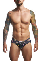 Justin + Simon Cheek Briefs - Psychedelic