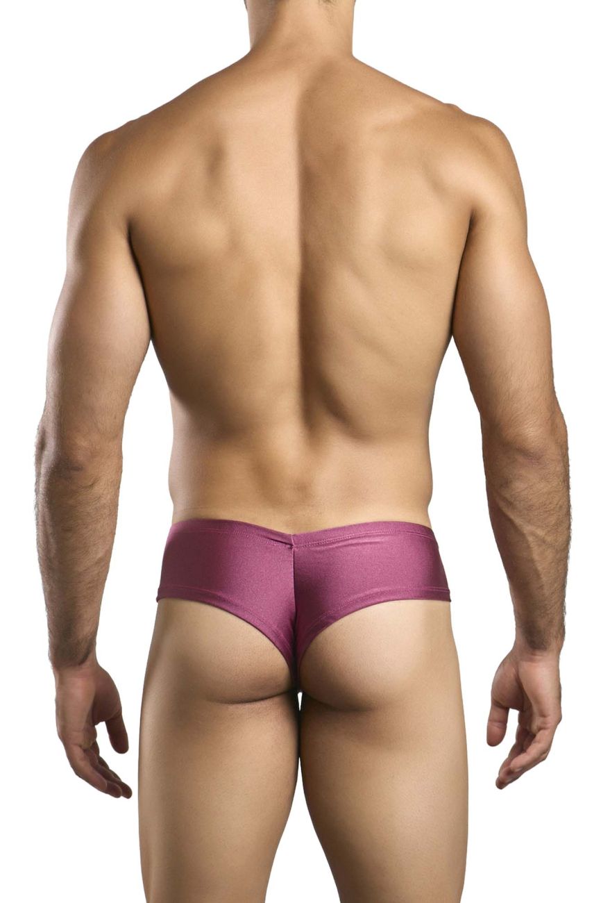 Justin + Simon Cheek Briefs - Wine