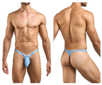 Justin + Simon Bulge Thongs - Baby Blue