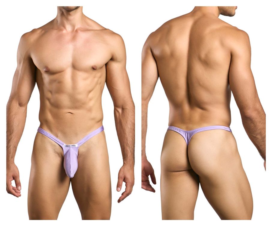 Justin + Simon Bulge Thongs - Lilac