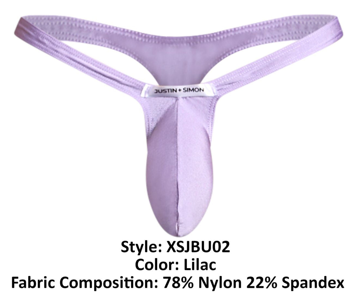 Justin + Simon Bulge Thongs - Lilac