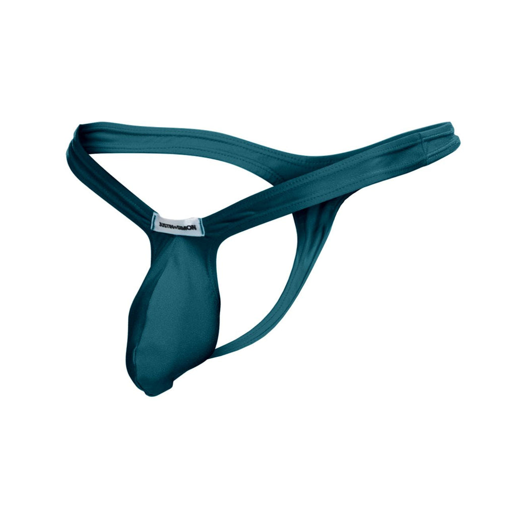 Justin + Simon Bulge Thongs - Opal Green