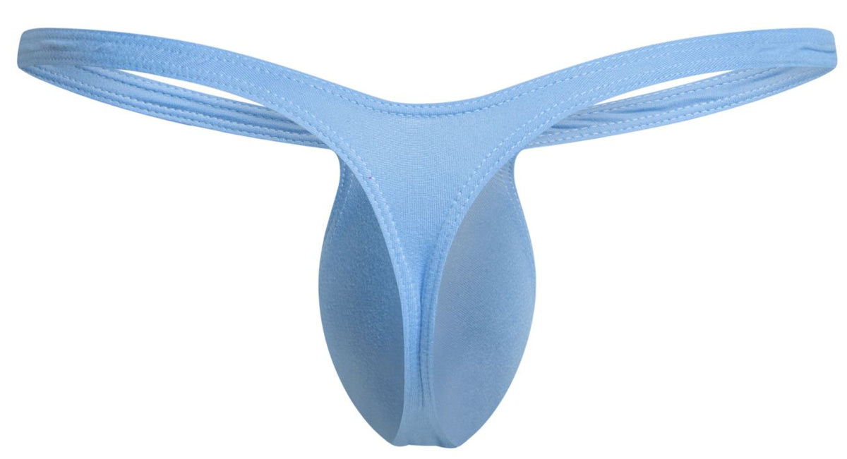 Justin + Simon Bulge Thongs - Peach Blue